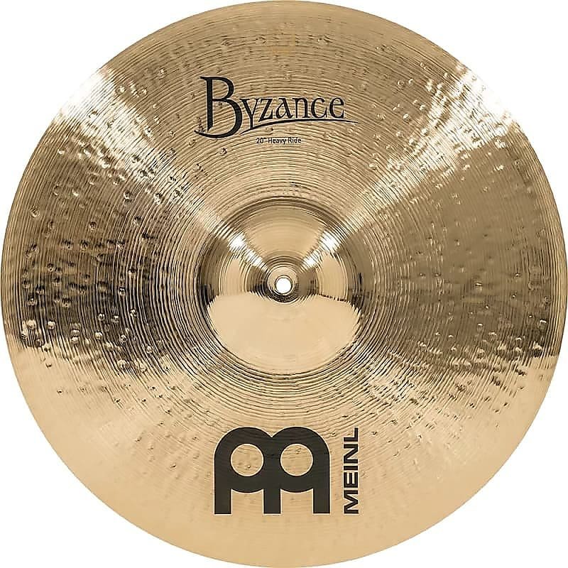 Platillo ride pesado Meinl B20HR-B Byzance Brilliant de 20" con demostración en video